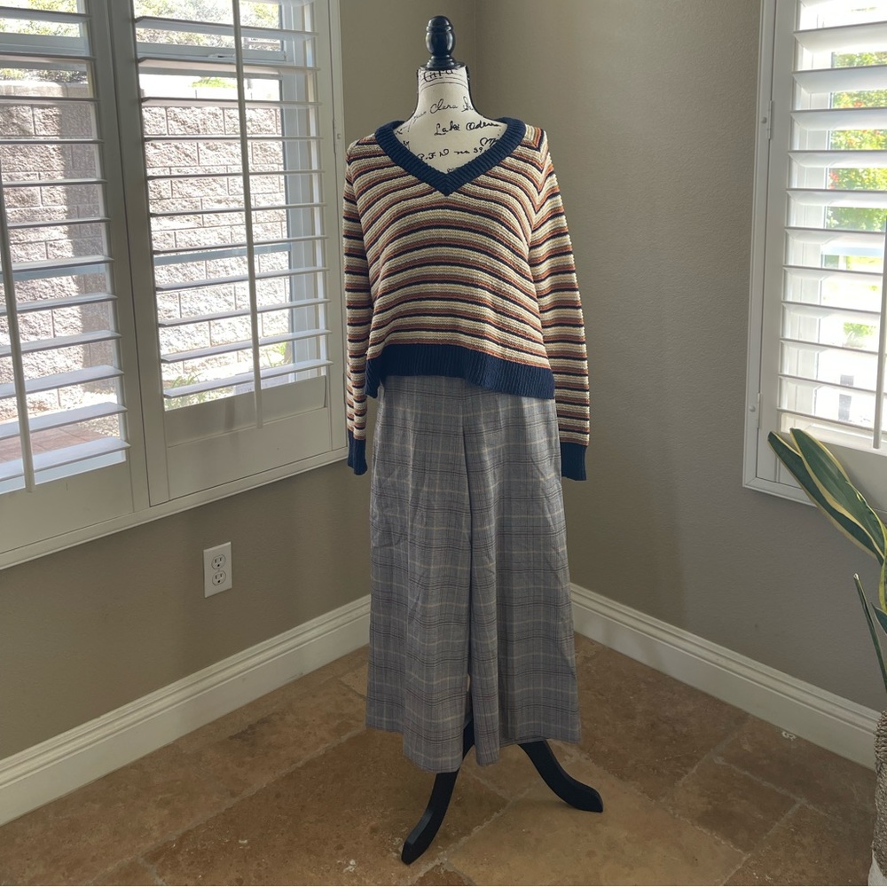 Madewell Chunky Striped Sweater size S